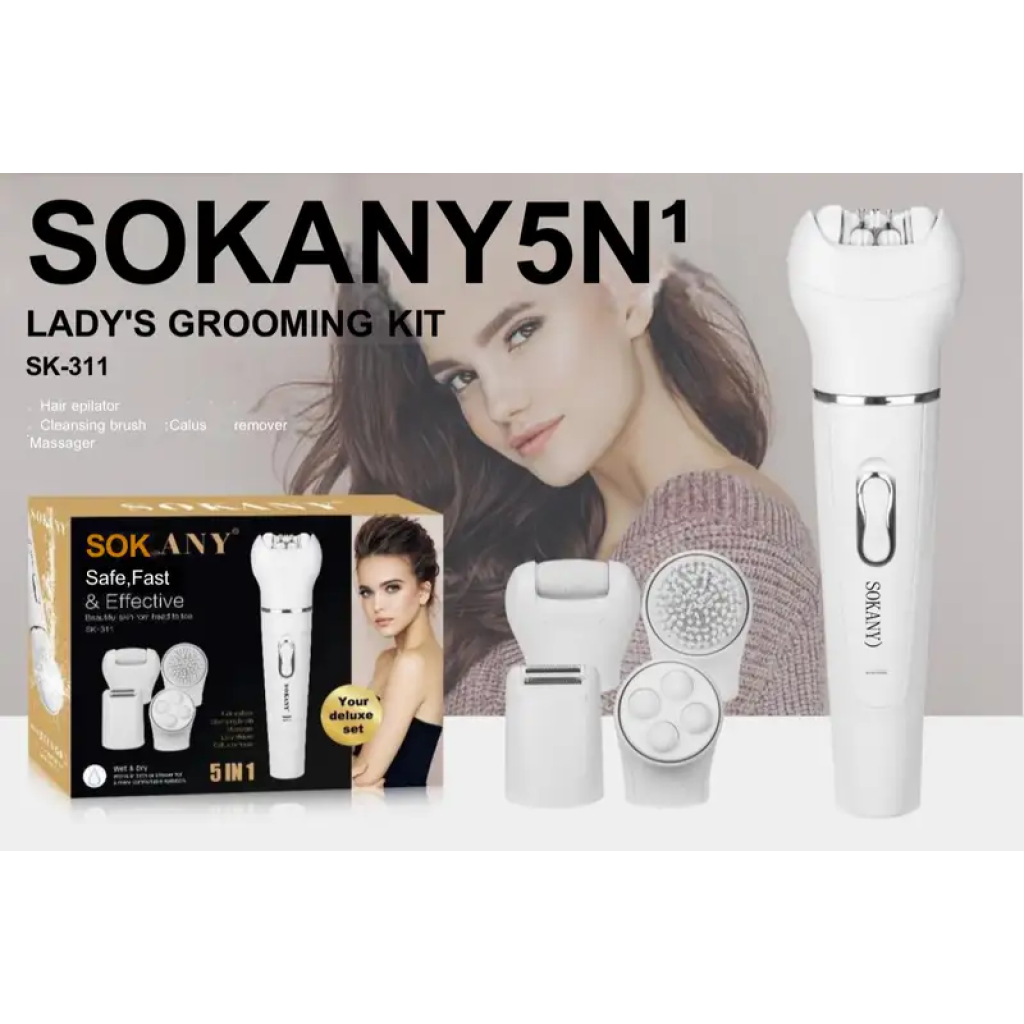 Sokany 5 In 1 Lady's Grooming Kit