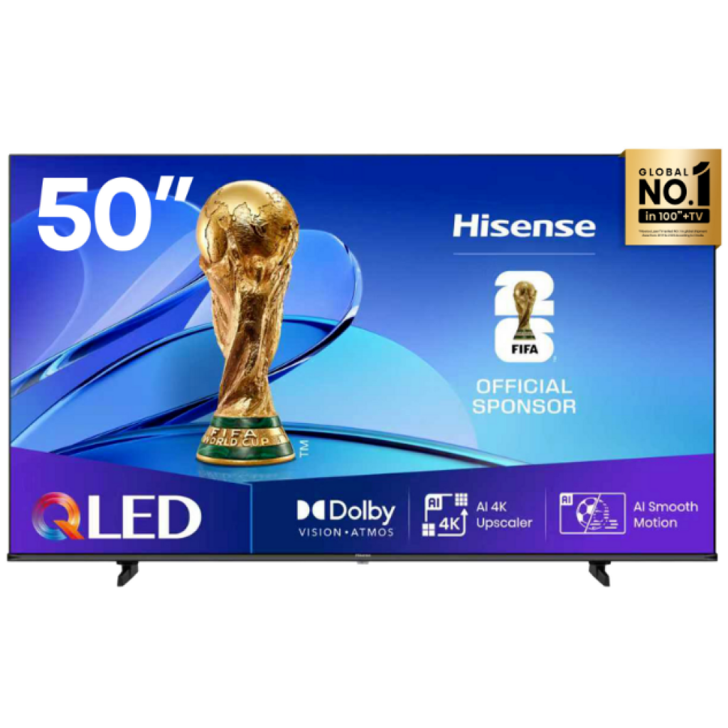 Hisense 50 Inch QLED VIDAA Smart LED TV