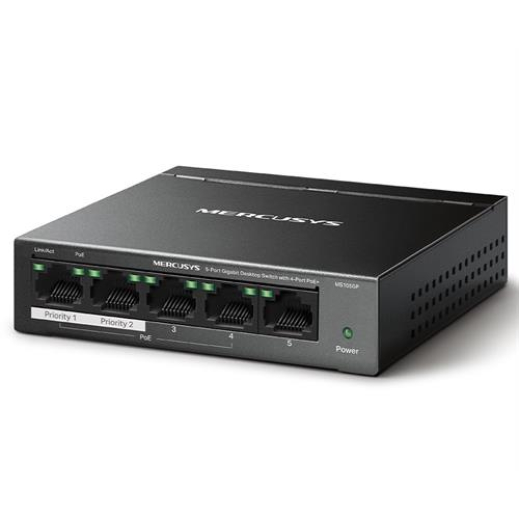 Mercusys MS105 5 Port Gigabit 5GB RJ45 Desktop Switch